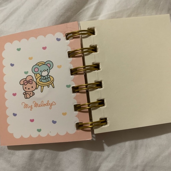 My Melody Mini Notebook with Magnet Closure - Picture 7 of 11